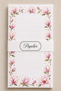 Block de notas Magnolio