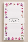 Block de notas Orquídeas