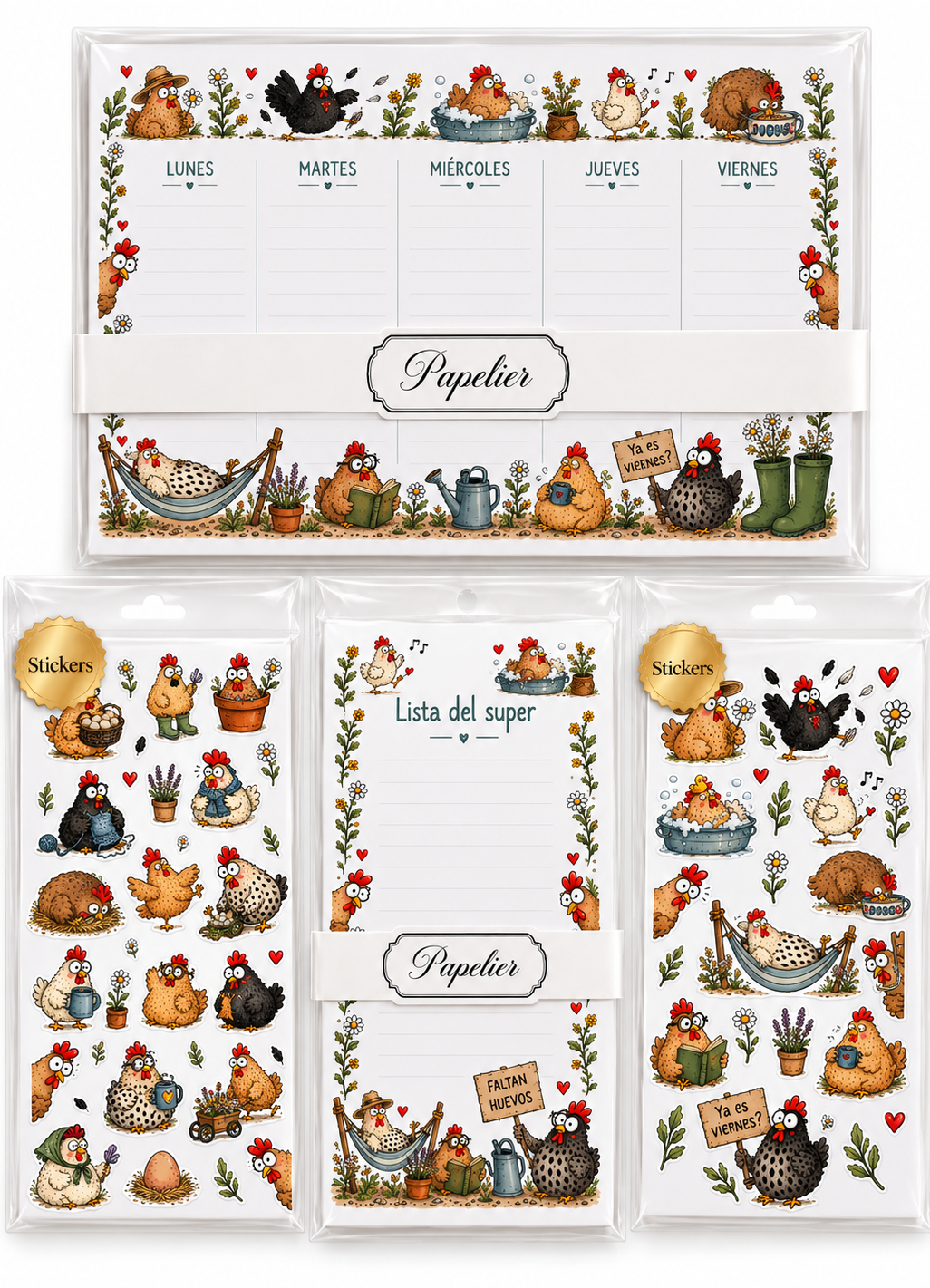 Pack Gallinas Libres